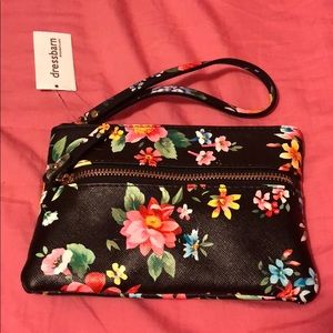 Floral wristlet